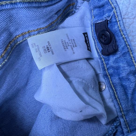 Levi's 710 Super Skinny Light Wash Distressed Jeans 12 Reg - Picture 5 of 11